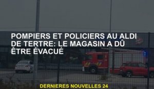 Pompiers et police à l'Aldi de Tertre: le magasin a dû être évacué