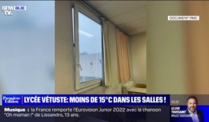 Seine-Saint-Denis: jusqu'à moins de 15°C dans les salles d'un lycée