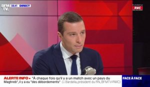 Équipe de France: "Être Français ce n'est pas une couleur de peau, c'est un état d'esprit", estime Jordan Bardella