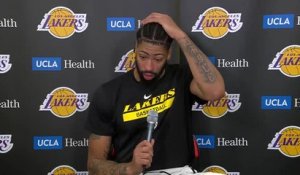 Lakers - Davis : ''Une victoire obligatoire pour nous''