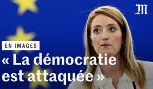 « Notre démocratie est attaquée » déplore la présidente du Parlement européen, Roberta Metsola, réagissant à l’arrestation d’une députée pour corruption