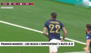 France-Maroc : les Bleus l'emportent 2 buts à 0