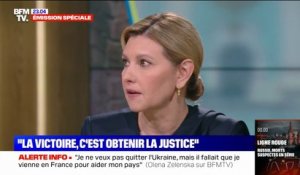 Olena Zelenska: "Nous ne pouvons pas renoncer à nos territoires (...) car là-bas il y a toujours des gens qui attendent le retour de l'Ukraine"