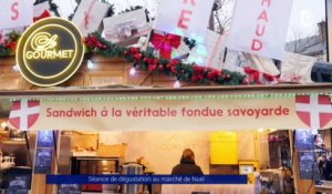 Reportage - Séance de dégustation au marché de Noël