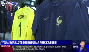 Maillots des Bleus: pas encore d'effet "finale" dans ce magasin de sports du Var