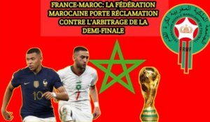 La Fédération marocaine de football estime que son équipe a été privée de " deux penalties "