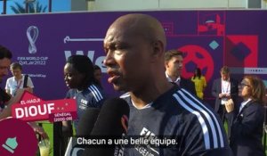 Finale - El-Hadji Diouf : "France-Argentine ? Du 50-50 mais..."
