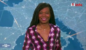La journaliste Kareen Guiock Thuram présentait ce midi son dernier « 12.45 » sur M6 avant de faire une pause de plusieurs mois : « Prenez soin de vous et de vos rêves » - Regardez