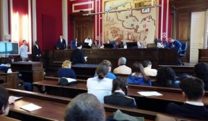 Actus : Des lycéens européens, plaideurs d’un jour, au tribunal de Dunkerque - 16 décembre 2022