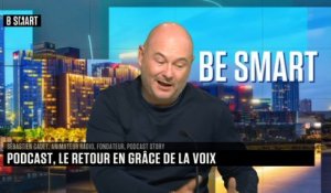 BE SMART - L'interview de Sébastien Cauet (Podcast Story) par Aurélie Planeix
