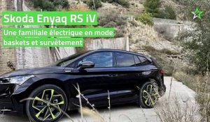 Test Skoda Enyaq RS iV : une familiale électrique en mode baskets et survêtement