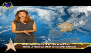 Chloé Nabédian quitte la météo de France 2 : la  dévoile la principale raison de son départ inattend