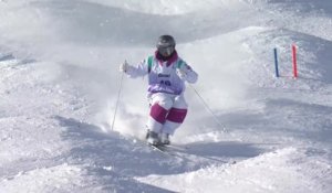 Benjamin Cavet et Perrine Laffont deuxièmes en ski de bosses parallèle - Ski freestyle - CdM