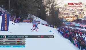 le replay de la poursuite messieurs au Grand-Bornand - Biathlon - Coupe du monde