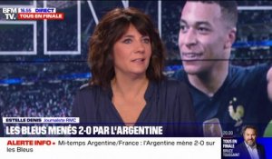 France-Argentine, 1ère mi-temps: les Bleus sont physiquement "dépassés, ils n'ont pas d'impact", juge Estelle Denis