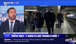 Julien Odoul à propos du mouvement social prévu à la SNCF: "Cette grève n'est pas acceptable"
