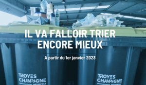 À partir du 1er janvier, tous les emballages dans le sac jaune pour 61 communes de Troyes Champagne Métropole