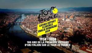 Tour de France 2024 - Le Grand Départ en Italie... une première dès le 29 juin avec 3 étapes entre Florence et Turin