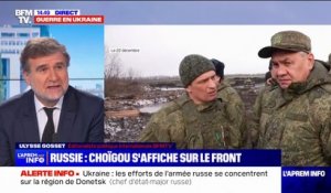 Le ministre de la Défense russe, Sergueï Choïgou, sur le front en Ukraine, selon les autorités russes