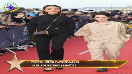 VOICI : Tempête : qui est l'actrice Carmen Kassovitz, la fille de Matthieu  Kassovitz ?