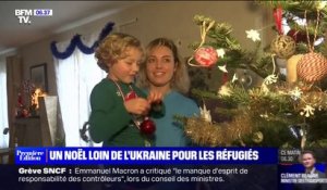 Des réfugiés ukrainiens en France s'apprêtent à passer Noël loin de chez eux