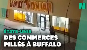 Aux États-Unis, les commerces de Buffalo pillés en pleine tempête de neige