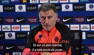 16e j. - Galtier sur Neymar : "Sur un plan mental, il a très envie de jouer"