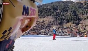 Haute-Savoie: Des canons à neige de la station des Gets vandalisés - Une plainte a été déposée auprès de la gendarmerie - Regardez