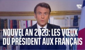 Les vœux aux Français d’Emmanuel Macron pour l’année 2023