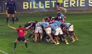 TOP 14 - Essai de Tawera KERR-BARLOW (SR) - USA Perpignan - Stade Rochelais