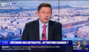 Retraites: "Sur le principe, évidemment qu'il faut faire cette réforme", estime le député Jean-Louis Thiériot (LR)