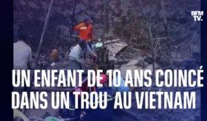 Un enfant de 10 ans est coincé depuis 48 heures dans un trou de 35 mètres au Vietnam