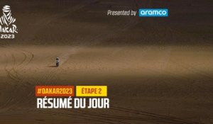 Le résumé de l'Étape 2 présenté par Aramco - #Dakar2023