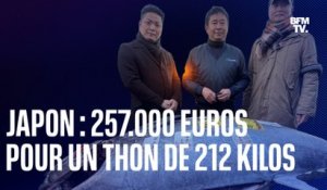 Un thon de 212 kg vendu aux enchères pour 257.000 euros à Tokyo