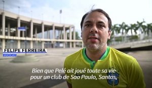 Rio inaugure l' "Avenue Roi Pelé" devant le stade Maracana