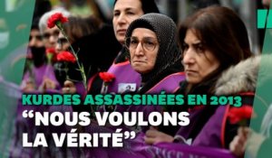 À Paris, 10 ans après l’assassinat de militantes kurdes, des milliers de personnes manifestent