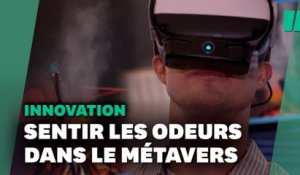 Avec ce casque VR, il est possible de sentir les odeurs dans le métavers