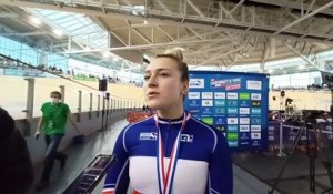 Piste - Championnats de France - Roubaix 2023 - Mathilde Gros, avec 3 titres, fait le bilan des France : "C'est important de performer sur les Championnats de France !"