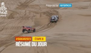 Le résumé de l'Étape 8 présenté par Aramco - #Dakar2023