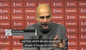 Guardiola sur Mahrez : "Quand il joue comme ça, il a raison de se plaindre"