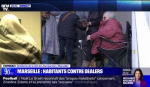 Drogue à Marseille: "Nous avons obtenu la sécurisation 24h/24 par des gardiens de sécurité", explique cette habitante de la cité des Campanules