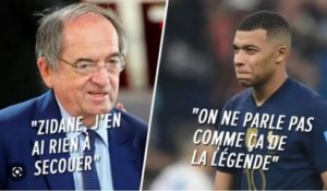 Kylian Mbappe répond vivement à Noël Le Graët après avoir insulté  Zidane et soutient Zidane