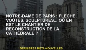 Notre-Dame de Paris: Arrow, Vaults, Sculptures ... Où est le site de reconstruction de la cathédrale