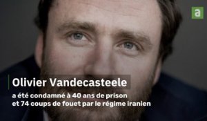 Le Belge Olivier Vandecasteele condamné à 40 ans de prison et 74 coups de fouet en Iran