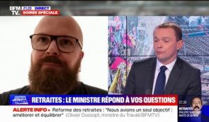 Olivier Dussopt: "Les nouveaux agents de la RATP, embauchés à partir du 1er septembre 2023, seront affiliés pour l'assurance vieillesse au régime général"