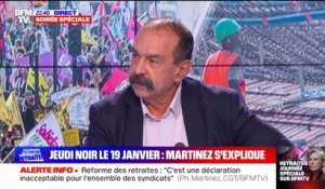 Philippe Martinez (CGT): "C'est fort de café d'expliquer qu'on va travailler deux ans de plus et que c'est du progrès social"