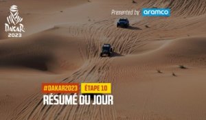 Le résumé de l'Étape 10 présenté par Aramco - #Dakar2023