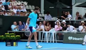 Auckland - Norrie tient son rang