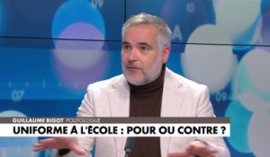 Guillaume Bigot : «Je suis très favorable à l’uniforme»