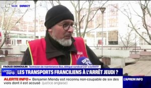 Réforme des retraites: "On veut nous faire mourir au travail", affirme un délégué CGT à la RATP